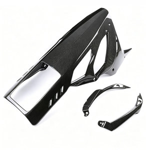 สปอยเลอร์มอเตอร์ไซค์คาร์บอนไฟเบอร์แห้ง100% OEM 3K สำหรับ BMW <span class=keywords><strong>S1000RR</strong></span> 2020 2021 <span class=keywords><strong>2022</strong></span> 2023 2024คาร์บอนไฟเบอร์ขายส่ง - Product Image 2