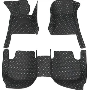 Tapis de sol de voiture en cuir imperméable 3D 5D de luxe sur mesure à forte demande pour Mercedes Benz Classe C <span class=keywords><strong>Audi</strong></span> Q5L Cadillac CT5 - Product Image 1