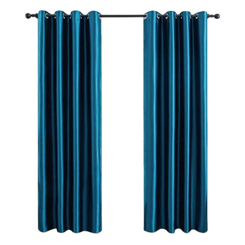 wholesale bathroom curtain luxury picture polyester curtain fabric window curtains for the living room
