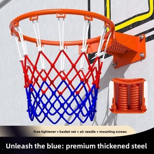 Aro de <span class=keywords><strong>Baloncesto</strong></span> de Pared para Uso Doméstico, para Adultos y Niños, Estándar, de Acero Reforzado, para Interior y Exterior - Product Image 2