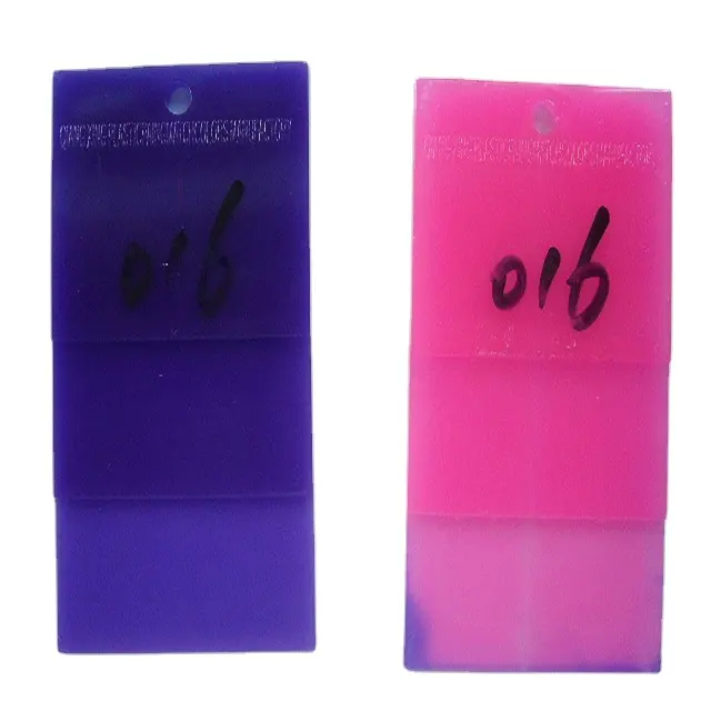 Cambiamento di colore del pigmento termocromatico pigmento Viola al Rosa Rossa con la temperatura cambio
