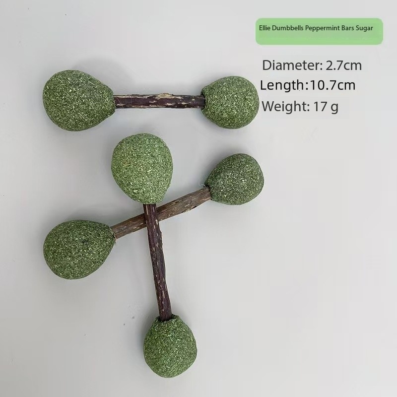 Verde oscuro-mancuernas ovaladas