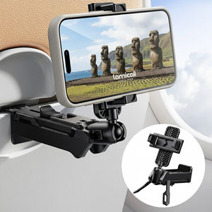 Support de téléphone de <span class=keywords><strong>bureau</strong></span> Lamicall STRL03, support de voyage pour avion, rotation à 360°, fixation par pince pour tablette de vol, <span class=keywords><strong>bureau</strong></span>, maison - Product Image 1