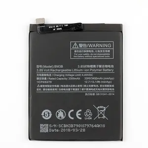 Batería de teléfono de repuesto de capacidad Original, BM3B, para Xiaomi mix2, 3300mAh