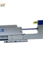 Vente directe d'usine Xidetech, amortisseur bipolaire à vide ultra-fin de type guide de cylindre à lame à roulement à billes en aluminium