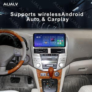Cadre d'intégration pour autoradio 12,3 pouces pour LEXUS RX330 RX300 RX350 2003-2009 LHD RHD, Kit d'<span class=keywords><strong>installation</strong></span> stéréo auto argenté - Product Image 2