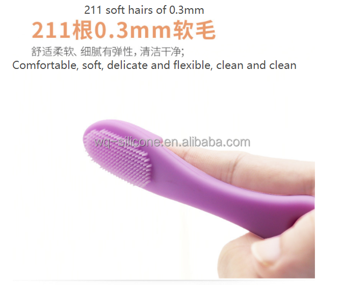 Manufacturer's direct sales manual silicone nose brush cleaning nose acne brush beauty tool
