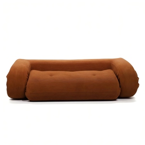 Modern Sectional <b>Sofa</b>, S06 Durable Fabric <b>Sofa</b> with 50D Sponge Construction for Home <b>Office</b> Small Space - Product Image 1