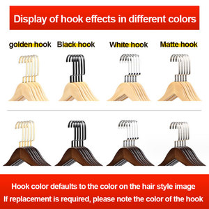 Nhà Máy Trực Tiếp Tùy Chỉnh Rắn Gỗ Móc Áo Mô hình Hot Cho Phòng Khách Được Sử Dụng Cho Quần Áo & Giặt ủi Tự Nhiên Bằng Gỗ Móc - Product Image 6