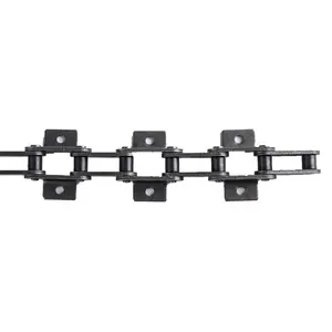 Rf05100 Larger Size Over Head Conveyor Chain Stainless Steel Industrial Sharp Top Conveyor Chain Of Stainless Steel