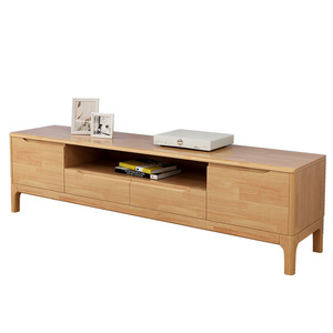 Nordic Style Solid Wood Tv Stand With Drawers And Storage For Living Room Furniture - Product Image 4