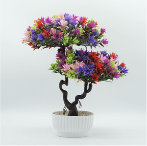 Árbol Bonsái Artificial de Simulación, Planta Decorativa para el Hogar, Verde Perenne, para Uso en Interiores y Oficinas - Product Image 2