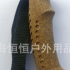 ด้ามจับไม้เท้าลูเทงคอร์ก 130 มม. พร้อมสายรัดข้อมือสำหรับไม้สกีเดินป่า - Product Image 2