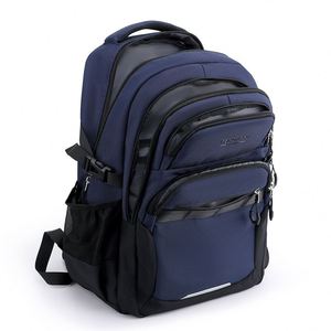 <b>Large</b> Capacity Men Laptop <b>Backpack</b> Water Resistant Business Travel Rucksack <b>School</b> <b>Backpack</b> with Chest Strap and Luggage Strap - Product Image 5