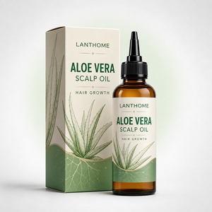 Olio per il Cuoio Capelluto all'Aloe Vera a Rapido Assorbimento, Non Unto, Leggero, Nutriente per la Cura Quotidiana, Vendita Diretta dal Produttore - Product Image 1