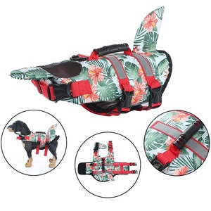 Chaleco Salvavidas para Perros con Diseño de Dinosaurio Verde, el Más Vendido, Traje de Baño Creativo para Mascotas, Fácil de Poner y Quitar, Anti-asfixia, Alta Flotabilidad - Product Image 4