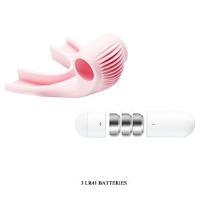 Vibratore orale del sesso di New York prodotti per adulti giocattoli vibratori delle coppie della lingua di leccare il sesso