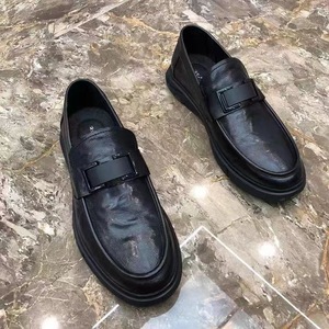 Zapatos de Hombre Nuevos 2025, Zapatos Casuales de Negocios de Cuero Genuino, Mocasines Sin Cordones de Suela Suave para Hombre - Product Image 3