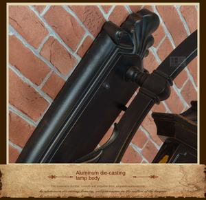 โคมไฟสวนพลังงานแสงอาทิตย์ สไตล์ยุโรป ติดตั้งบนเสาอลูมิเนียมรูปหกเหลี่ยม ไฟ LED สีวอร์มไวท์ - Product Image 3