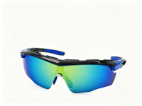 Lunettes de soleil de course polarisées avec protection UV, monture TR90 grande taille, sangle réglable et monture semi-cerclée – Prix usine
