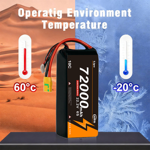 Аккумулятор VTOL 72000 мАч 72 Ач 6S/12S/14S, мощный LiPo-аккумулятор для больших БПЛА и вертикально взлетающих и приземляющихся дронов - Product Image 4