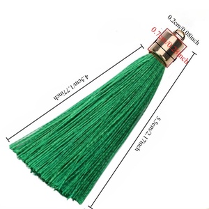 Dijes de Lujo para Hacer Joyas, Accesorios de Diseño para Llaveros, Borla de Algodón para Llavero, <span class=keywords><strong>Bolsos</strong></span> de <span class=keywords><strong>Mujer</strong></span>, Pendientes, Decoración Estilo Boho - Product Image 4