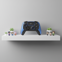 Controles Inalámbricos GAMINJA con Efecto Hall para Switch 2 con Chat de Voz, Giroscopio de 6 Ejes, Función de Compartir Pantalla y Joystick