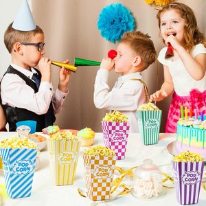 Nhà Máy Tùy Chỉnh Màu Sắc Và Kích Thước Bỏng Ngô Hộp Giấy Bỏng Ngô Container Snack Hộp Với Logo Của Bạn In Hoặc Bỏng Ngô Từ - Product Image 6