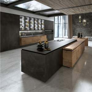 Meilleures ventes d'armoires de cuisine au design moderne, personnalisées, avec prix de gros d'usine - Product Image 1