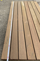 Planches de terrasse en bois dur naturel brésilien Ipe pour extérieur, à installer soi-même, 48 pouces de long, 24 pouces de large, 1,5 pouce d'épaisseur