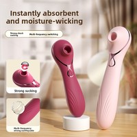 Sexspielzeug für Paare Saugvibrator Kleiner Massagestab für Frauen Starker Vibrierender Weiblicher Masturbator Leise
