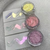 Poudre à ongles professionnelle de style japonais de luxe, 9 couleurs, art des ongles nacré, aurora, fée magique, miroir translucide, peau de glace, salon de manucure