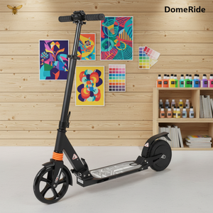 Patinete Eléctrico Plegable <span class=keywords><strong>E9</strong></span> con Amortiguadores Delanteros/Traseros, Bicicleta de Equilibrio de Dos Ruedas para Niños - Product Image 1
