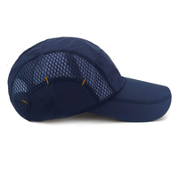 Personnalisé Séchage Rapide Aéré Chapeau De Pêche En Gros UV Protection Pêche Casquette de Baseball