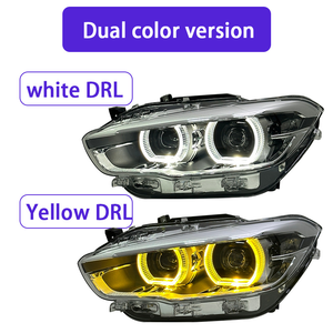 Nouveau phare F20 bicolore 6000K DRL, phare automatique à yeux de serpent pour Série 1 15-18, 36W 6000 Lumens - Product Image 4