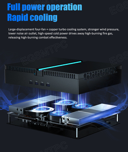 Mini PC de jeu puissant avec processeur Core I9 I7 I5 de 13e génération, carte graphique discrète RTX4060/4070 8/12G GDDR5, 4*4K, 5.0GHz, 2*HD - Product Image 4