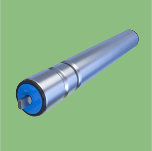 Rodillo transportador silencioso con carcasa de plástico, accionado por correa de junta tórica para sala limpia y procesamiento de alimentos, sistema de rodillos con rodamientos de bolas STKM/SUS304 - Product Image 3