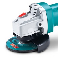 Meuleuse d'angle robuste BODA 1650W sans balais 100mm 12000 tr/min à freinage rapide, anti-poussière, pour découpe et meulage
