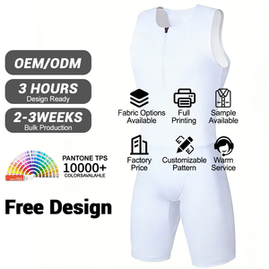 Combinaison de <span class=keywords><strong>triathlon</strong></span> en polyester personnalisée à séchage rapide, best-seller, avec logo imprimé, pour hommes, femmes, athlètes et triathlètes amateurs - Product Image 4