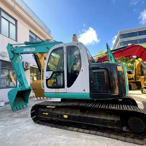 Excavatrice Kobelco SK135SR d'occasion en bon état, 13 tonnes, machine de terrassement sur chenilles, d'origine japonaise, excavatrices hydrauliques - Product Image 1