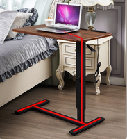 Bureau d'ordinateur pliable bon marché ensemble de mobilier de bureau bureau pliant debout table réglable