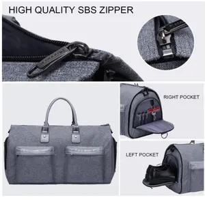 Cabrio Kleider sack Handgepäck tasche für Männer Frauen Multifunktion anzug Tasche Hänge koffer