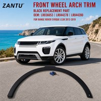 Lis Trim Lengkung Roda Depan, Strip Dekoratif Bumper Mobil untuk Range Rover Evoque L538 2012-2019 LR036051 LR036053 LR044278 LR044280