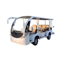 Vehículo Eléctrico Turístico de Alta Calidad para 11 Personas, 72V, Batería Coloidal Libre de Mantenimiento, Techo Abierto, Certificación CE, 30 Km/h