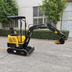 1000Kg Hidrolik Mini Excavator Mini Penggali Loader Bagger dengan Harga Kompetitif Memenuhi CE/EPA/EURO 5 Emisi