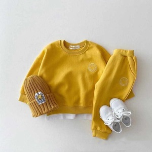 Conjunto de Ropa Infantil de Dos Piezas de Algodón Puro para Otoño e Invierno, Estilo Moderno - Product Image 4