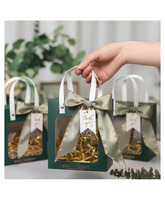 Custom Logo Printed Biodegradable Recyclable Wedding Thank You Gift Packaging Kraft Paper Gift Box with Processing Window