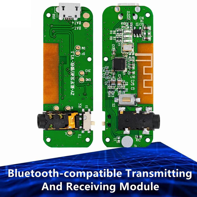 BT-compatible Transmitting And Receiving Module Stereo 5.0 Audio Receiving Transmitter Headphone Power Amplifier