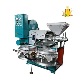 Efficient screw cold Oil Press/sunflower palm oil pressing machine line/edible extraction machinery