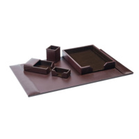 Ensembles de bureau en cristal personnalisés pour cadeaux, articles de décoration de table, papeterie de bureau